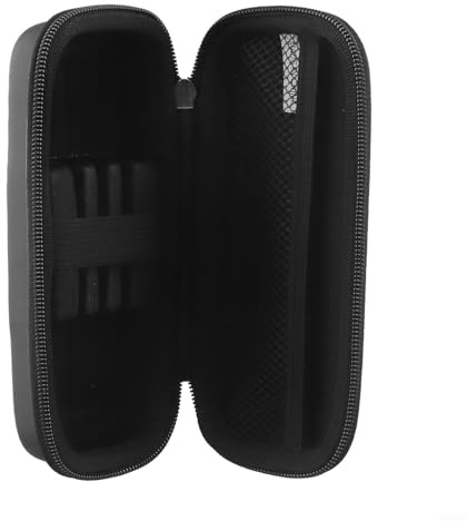 Sandyseptember Sac de rangement en EVA robuste pour fléchettes avec support de pointe et étui de transport conçu pour divers embouts de fléchettes avec séparateur en maille et fermeture éclair