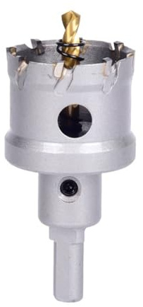 FBANULPEX Tungsten Carbide Tipped Hole Cutter Set, TCT Hole Saw Tungsten Carbide Tipped Core Drill Bit Cobalt Cutter Tools(52mm)