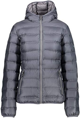 CMP Giacca in piuma 3Z22876 Giacca, Donna, Graffite-Argento, 40