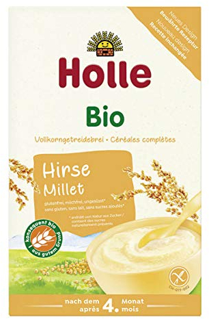 Holle - Bio-Vollkorngetreidebrei Hirse - 0,25 kg - 6er Pack