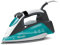 Polti Vaporella Quick&Slide QS220, Plancha de Vapor, Selector Giratorio de Temperatura, Pantalla Digital, Potencia 2400 W, Depósito 350 ml, Golpe de Vapor 250 g, Blanco, Azul Claro y Gris