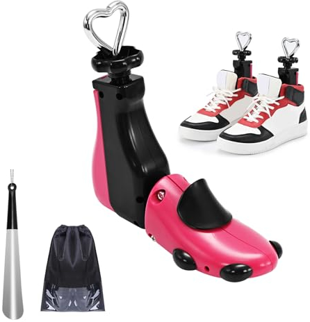 Schuhspanner Herren und Damen, 4-Wege Professioneller Schuhdehner, Schuhdehner Schuhweiter für Einstellbare Länge und Breite (1 Stück Für Damengröße 36-43)