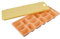 Fackelmann 17045 - Vassoio per ghiaccio con coperchio, contenitore per ghiaccio, gelato, stampo per ghiaccio, vassoio per ghiaccio, stampo forma ghiaccio, plastica, 25,8 x 10 x 3 cm