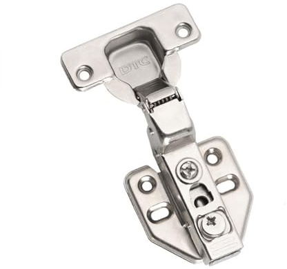 C80 Cerniere a chiusura ammortizzata, senza sovrapposizione, per porte della cucina, silenziose cerniere per armadi, armadi e armadi