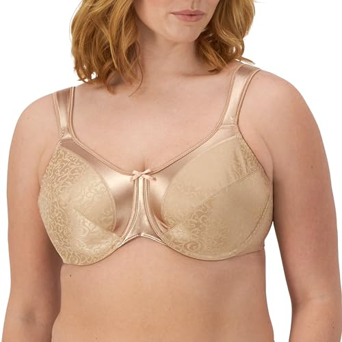Bali Women's Bali Tracings Minimizer Underwire Bra, Nude,38D