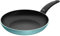 Silit Belluna Bratpfanne 28 cm Induktion, Aluminium beschichtet, Kunststoffgriff, für schonendes Braten, grün