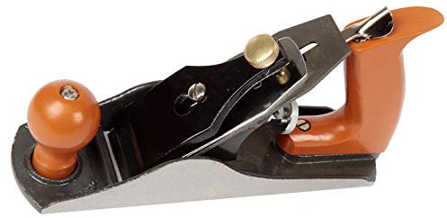 WORKPRO Block Plane, 2-Inch Wide Blade, Cast Iron Body, Adjustable Cutting Depth, (1 Pack)