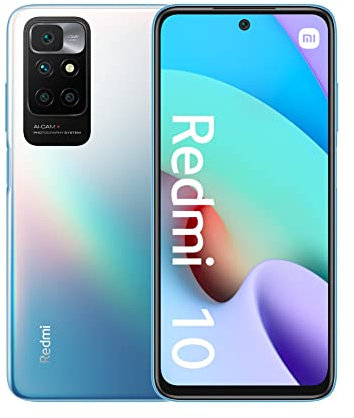 Xiaomi Redmi 10 - Smartphone 64GB, 4GB RAM, Dual Sim, Sea Blue (Renewed)