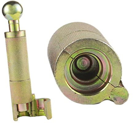 Amagogo Creatore di Interfaccia per Tubi Corrugati in Acciaio, Strumento per La Lavorazione Strumenti per La Creazione di Soffietti a da 1/2 3/4, Spinta a Mano 15,8 mm