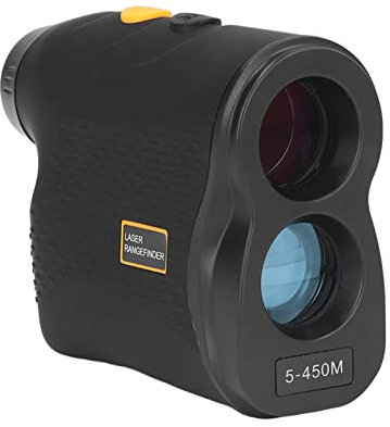 Entfernungsmesser, 450 Meter Entfernungsmesser, Wasserdichtes, Staubdichtes, Ergonomisches Design, Hohe Genauigkeit, 6-facher Zoom, 4-Modus, für die Jagd