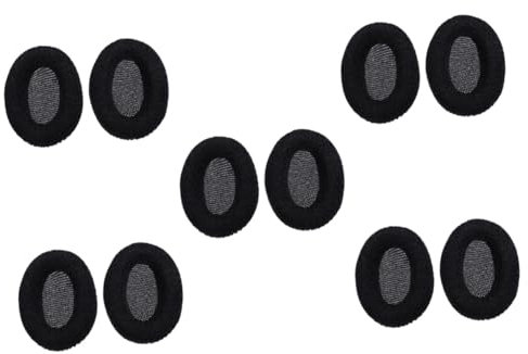 BESTonZON Copertura Per Padiglioni Auricolari 10 Pezzi Custodia Per Auricolari Cuffiette Scatola Delle Cuffie Lanugine Sostituire Padiglioni Auricolari Morbidi