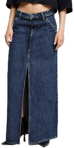 G-Star Femme Jupe Maxi Baggy , Bleu (worn in blue creek D25979-D788-G112), 30