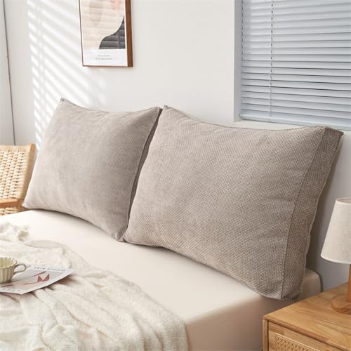 Cuscini Schienale Letto E Divano Cuscino Testiera Letto Singolo/Matrimoniale Removibile Cuscino da Parete Supporto Lombare Cuscino Schienale Cuscino Per Testiera Divano(C,70x50cm/27x19in(1pc))