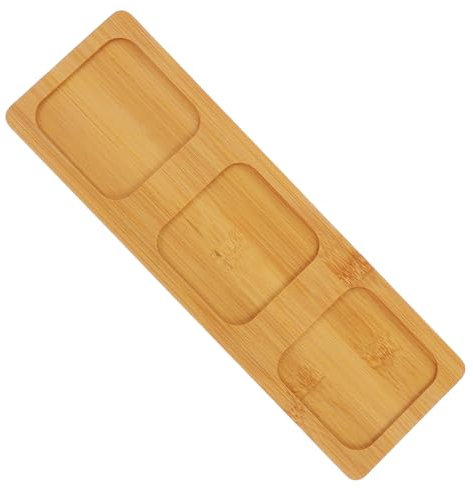 GRADENEVE Vassoio Per Campionatori in Legno Porta-volo Per Birra Set Da Portata Bicchieri A 3 Slot Vassoio Da Portata Per Paddle Board Porta-birra Fornitura Per Degustazioni