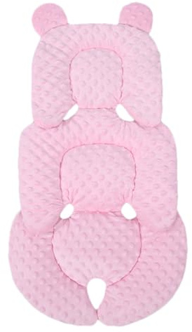 Almohadilla de cojín para cochecito, almohadilla suave para cochecito, forro transpirable, para verano, invierno, niños y niñas, alfombrilla de apoyo para la cabeza y el cuerpo para pasear y viajar