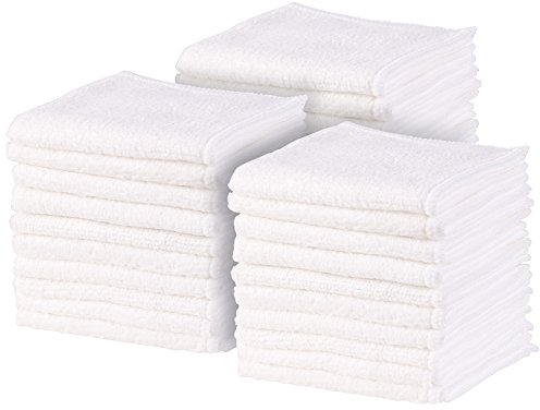 Sichler Beauty Mikrofaser-Kosmetiktücher für Hautpflege im Gesicht, 30 Stück