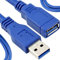Retoo Cable alargador USB 3.0 de 1,5 m con cable de carga rápida y cable de datos, cable de carga tipo A macho a hembra y compatible con versiones anteriores a USB 2.0 y 1.1 para impresoras