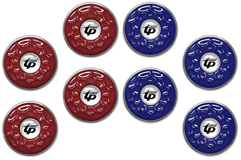 Shuffleboard Puck,(Dia.53mm 2-1/8'') Mini Shuffleboard Pucks Set, 8Pcs Shuffleboard Pucks Equipment for Family Fun Home Game