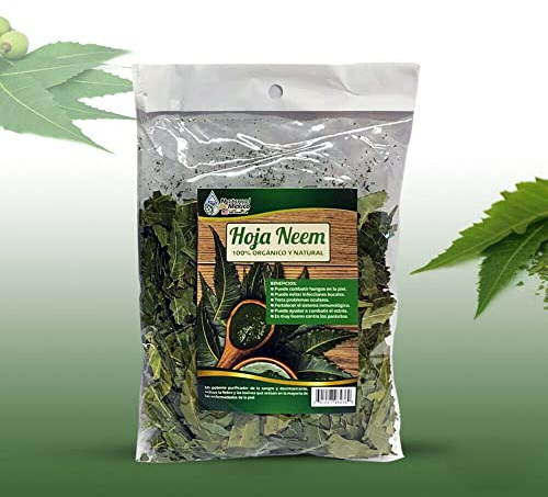 Hoja Neem Herbal/Tea 4 oz-113g Mexican Neem Leaves Supports Skin, Immune & Liver