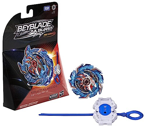 Beyblade Burst Pro Series Colossal Helios Starter Pack Rotary Top mit Launcher, Spielzeug für Jungen und Mädchen ab 8 Jahren