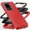 AYMECL for S20 Ultra Case,Samsung S20 Ultra Case,[Military Grade] 3 in 1 Heavy Duty Full Body Shockproof Protection Phone Case for Samsung Galaxy S20 Ultra 5G 6.9 inch,Black+Red