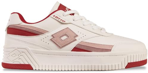 Lotto Scarpe da Ginnastica da Donna, Bianco/Rosa, 39 EU, Rosa Offwhite, 39 EU