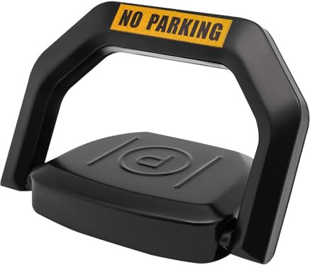 LUNICASHA Fjärrstyrt parkeringslås vikbar parkeringsspärr parkeringsspärr med fjärrkontroll antikollision vattentät 180° fjärrstyrt parkeringslås
