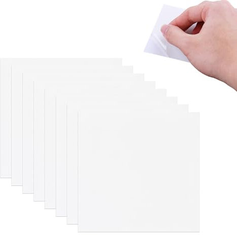 cxxtkcxxlc Kit de reparación de TPU impermeable autoadhesivo para productos inflables, 8 parches de vinilo transparente para piscinas, flotadores, colchones de aire y más (8 x 3,5 pulgadas)