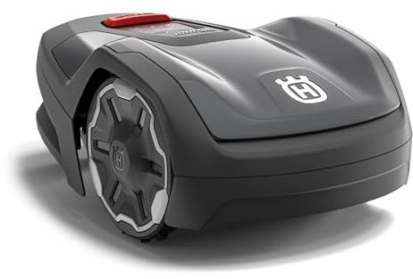 Husqvarna robotic lawnmower Automower Aspire R4 for areas up to 400 m² I robotic lawnmower with battery, controlled via Connect app (incl. voice control, Wi-Fi, Bluetooth) with installation kit
