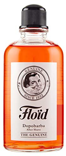 Floïd Aftershave The Genuine (400 ml), Dopobarba uomo con mentolo rinfrescante e riequilibrante, After shave uomo per le irritazioni post rasatura, Iconico dopo barba profumato