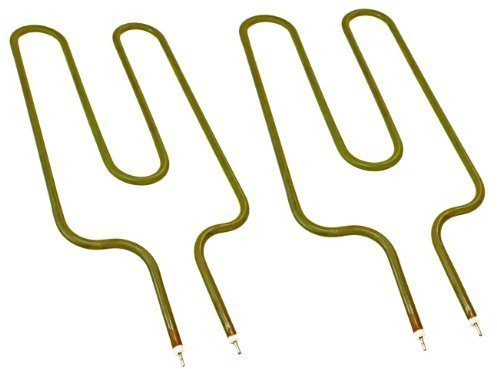 850W Short Pin Connector Heater Elements for Unidare Night Time Storage Heaters (Pack of 2)