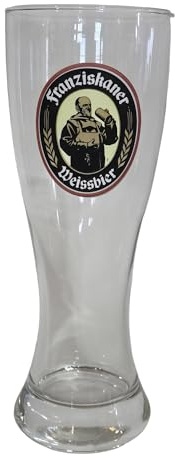 Franziskaner Weissbier Wheat Beer Glass | XL .5 L Glass