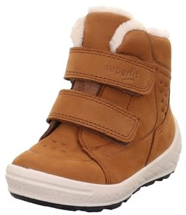 Superfit Jungen Groovy 2.0 Warm Gefütterte Gore-tex Schneestiefel, Braun 3000, 22 EU Weit