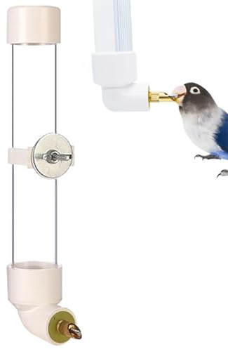 Abbeveratoio per uccelli da 130 ml | Abbeveratoio e mangiatoia per uccelli