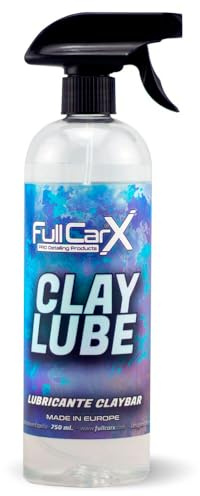 FULLCARX Clay Lube 750ml Lubrificante per Barre di Argilla Claybar, Decontaminante Carrozzeria Auto, Formula Speciale, Grandi Prestazioni, Efficace e Sicuro, Prodotto Pulizia Professionale Detailing