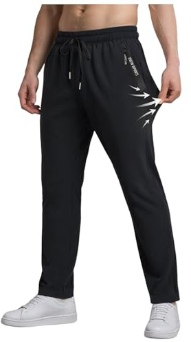 Herren Casual Lange Elastische Legging Blumendruck Bund Taglich Sanitar Sweat Pant Chinos Hosen Damen Schnittschutzhose