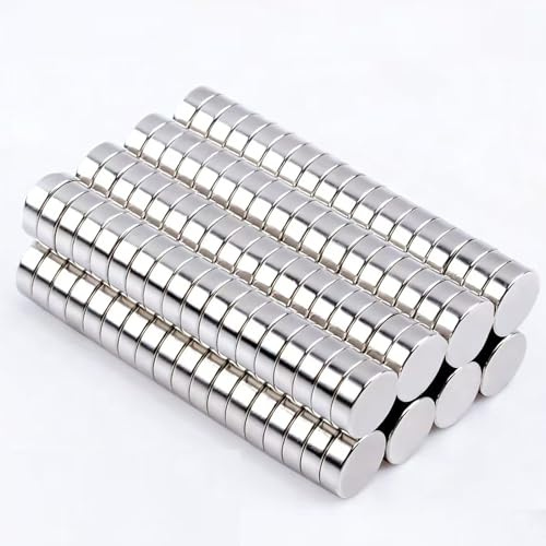 200 stycken magneter, 6 x 2 mm, neodymmagnet, extra starka, små magneter för magnettavla, mini, rund magnet för whiteboard, hantverk, kylskåpsmagneter, starkt grepp