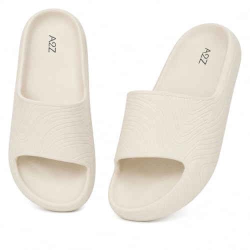 A2Z Matching Mum Daughter Sliders Soft EVA Non Slip Shower Pool Slides | Girls Women House Lightweight Bathroom Beach Holiday Footwear Comfort