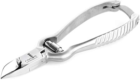 REMOS Nagelzange mit Verschluss Edelstahl [14 cm] für dicke Fußnägel