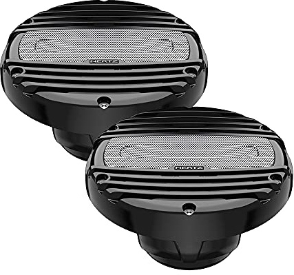 HERTZ 150 W 16,5 cm HMX 6,5 LD-C RGB LED IP65 Marine Lautsprecher – Schwarz