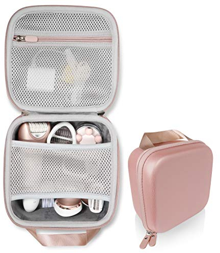 Epilierer Etui Damen für Philips Satinelle Advanced Wet & Dry Epilierer, Prestige Bre650, Deess Permanente Haarentfernung, Makellose Beine Frauen Haarentfernung, Braun SIL-epil9 9-579, Rose Gold, M,