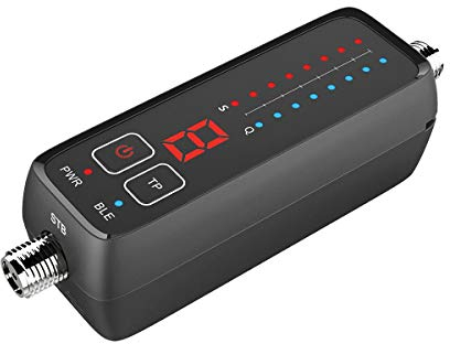 EasyFind BT SatFinder (8 satélites preestablecidos, aplicación para Smartphone, iOS y Android, Incluye batería, 80 g de Peso Ligero, función Nit)