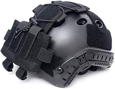 Gexgune Tactical MK2 Helmet Battery Case Accessory Bag Multifunction Balance Weight Bag for FAST Helmet Military Battery Pouch