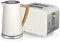Swan Nordic Kitchen Set, 1.7L Fast Boil Kettle and 900W 2-Slice Toaster, White SK14610WHTN/ ST14610WHTN