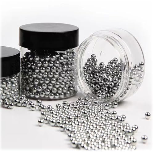 Slingshot Ammunition 200Pcs Stainless Steel Slingshot Steel Ball 9.5mm Diameter Bottled