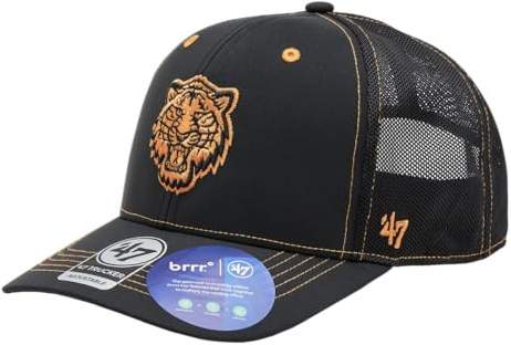 47 Xray Brrr Trucker Cap Detroit Tigers - Black, BK - Black, One size