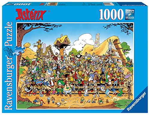 Ravensburger Puzzle 15434 - Asterix Familienfoto - 1000 Teile Asterix Puzzle für Erwachsene und Kinder ab 14 Jahren