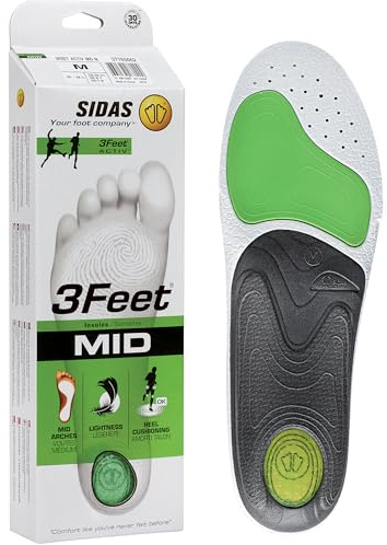 Sidas 3feet Activ Mid löparskor blandad sula