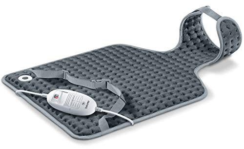 Beurer HK53 Cosy Nacken und Rücken Wärmekissen & HK Comfort | Elektrisches Wärmekissen zur Entspannung | 3 Temperaturstufen | Maschinenwaschbar