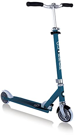 2 -Werbärte Teenager -Roller - Flusselement - Ölblau